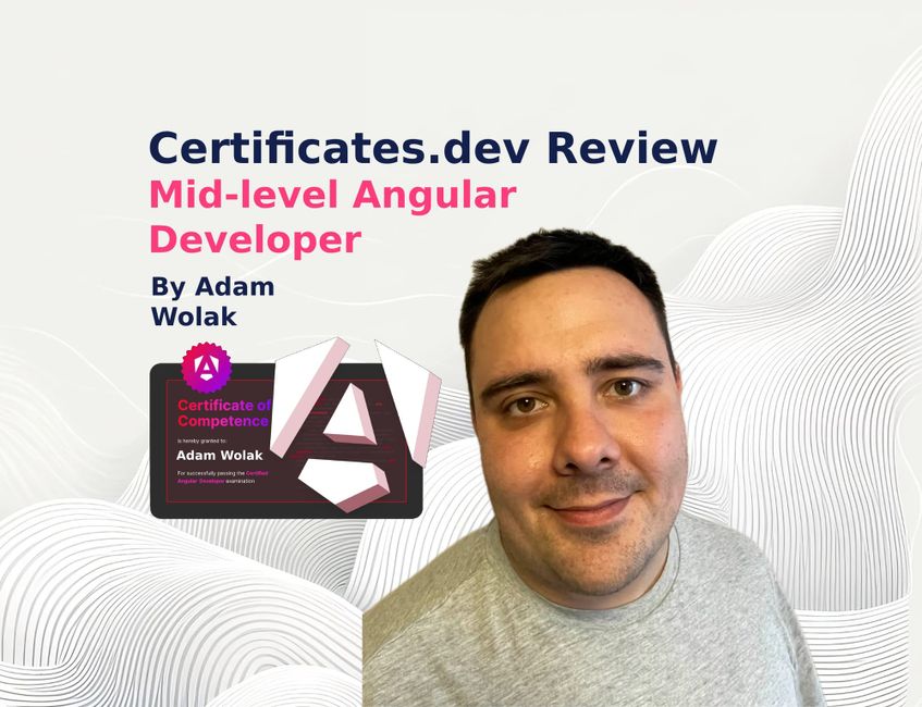 Certificates.dev Review: Mid-level Angular Developer
