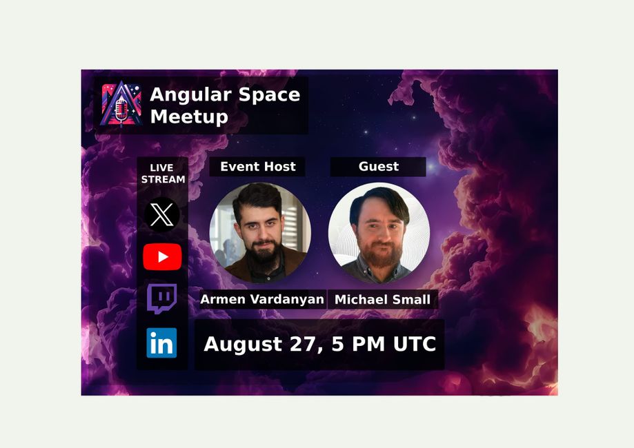 First Angular Space Meetup Date!!