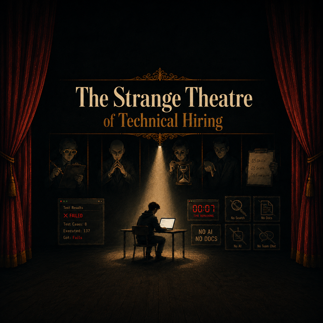 The Strange Theatre of Technical Hiring