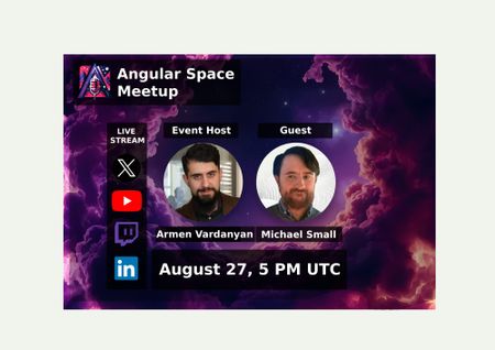 Image of: First Angular Space Meetup Date!!