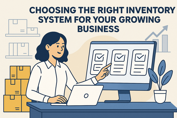 Choosing the right inventory system for your growing business