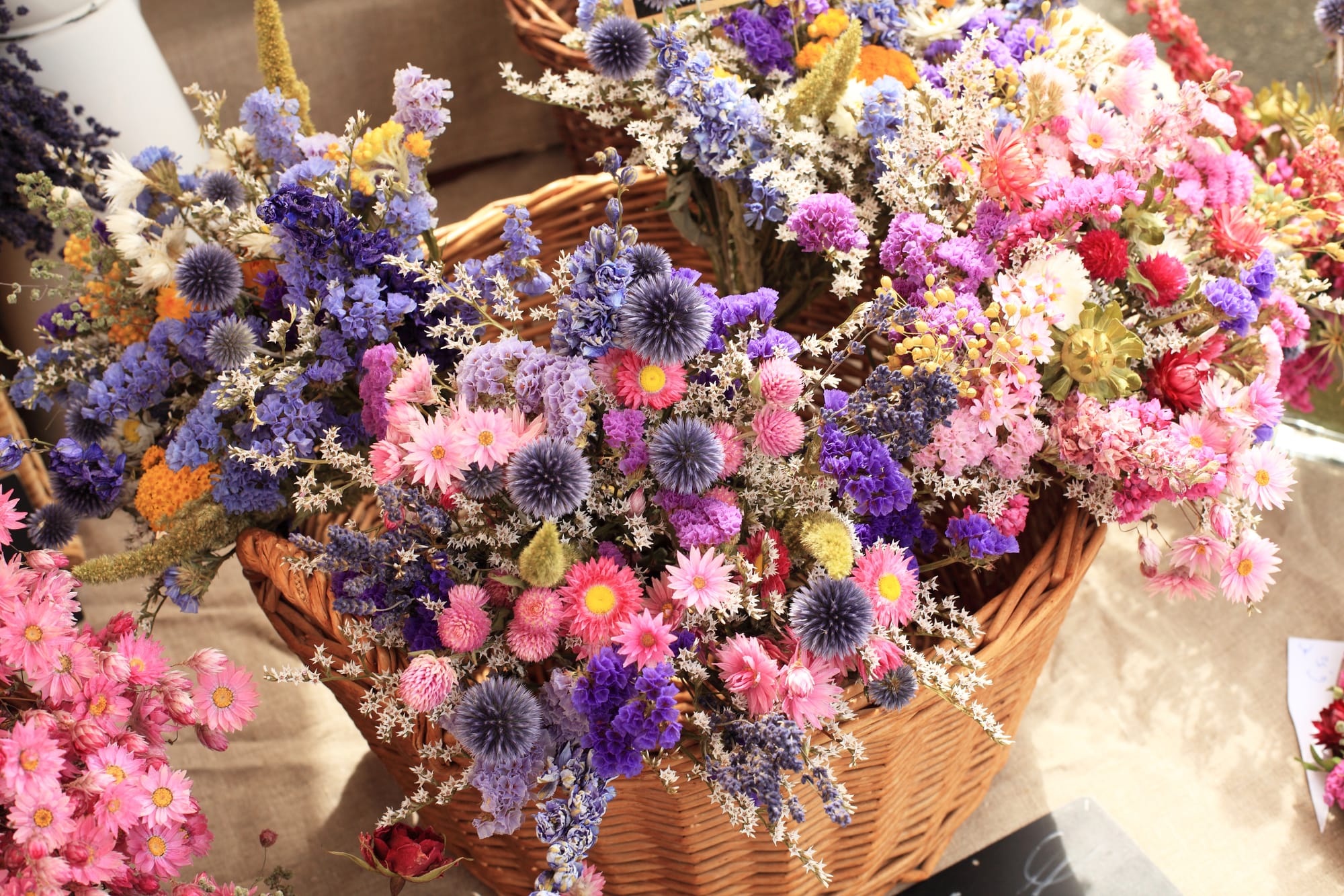Valentine's Day Dried Flower Arranging