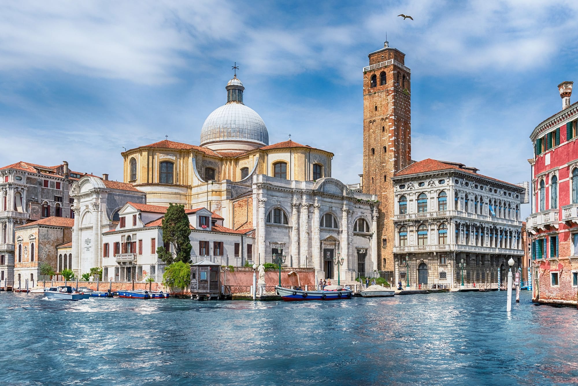 The Cannaregio District As Seen From The Grand Canal