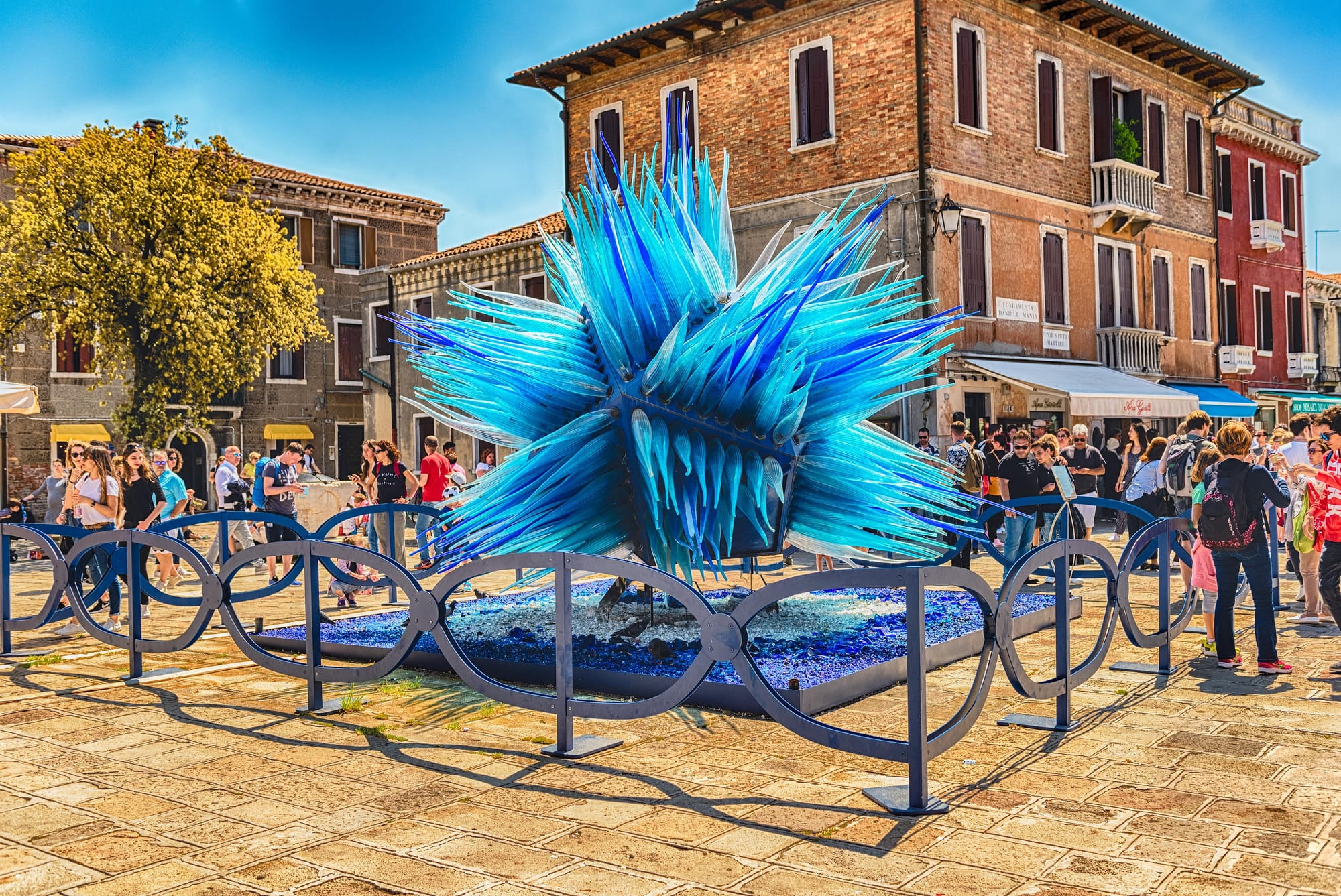 Glass Sculpture On Murano