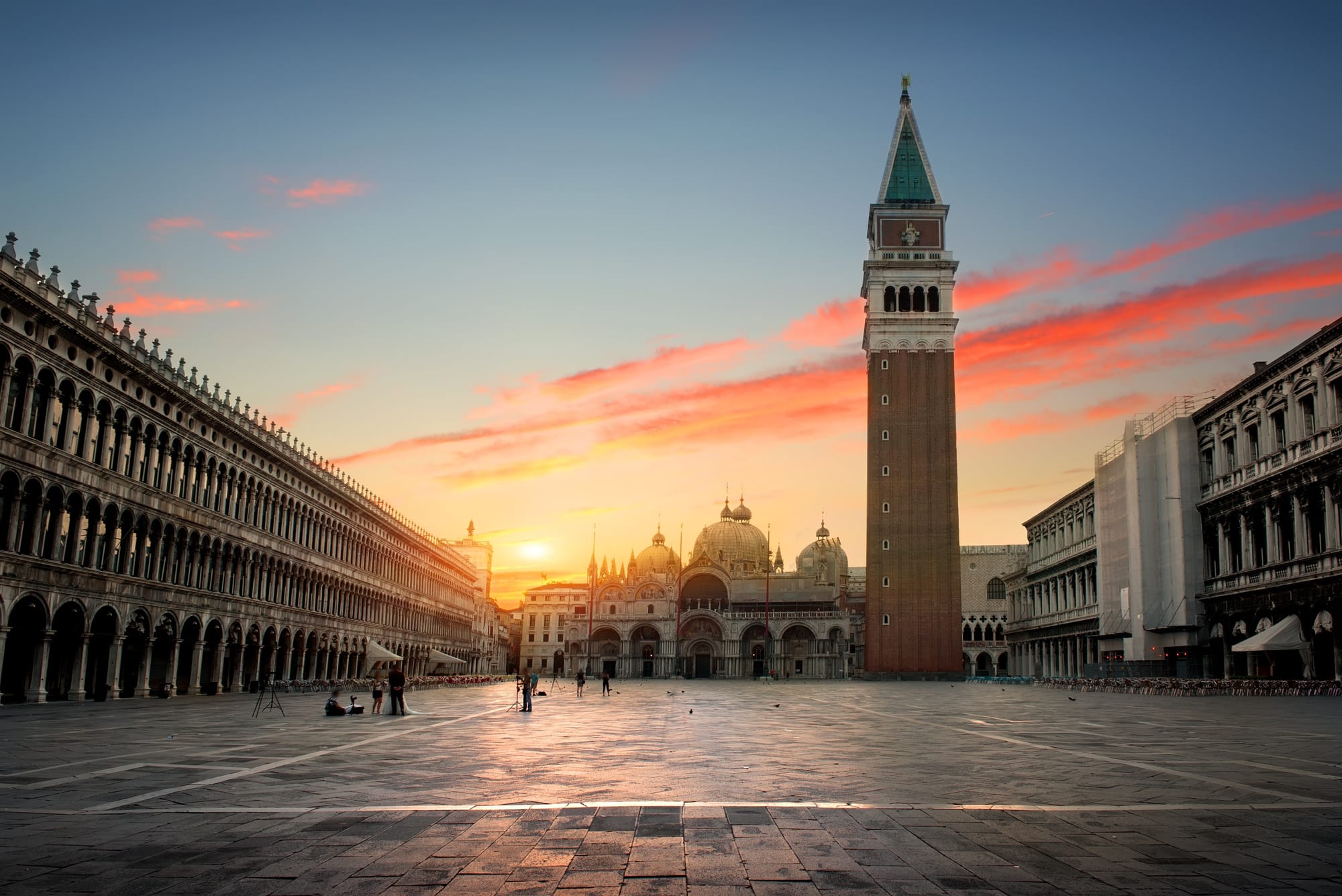 St Marks Square At Sunrise