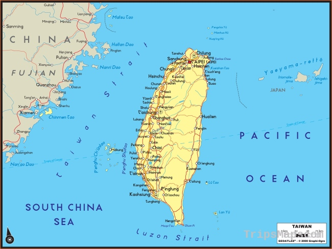 Taiwan Map