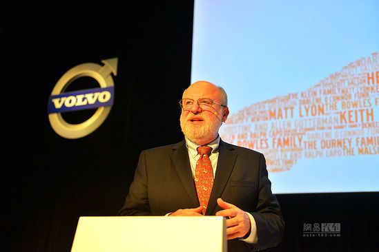 Bob Austin At Volvo Presentation