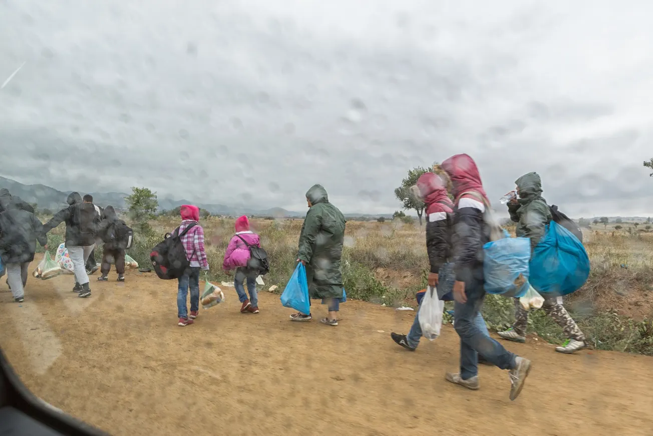 Migrants in Central America or the Southern region of the United States