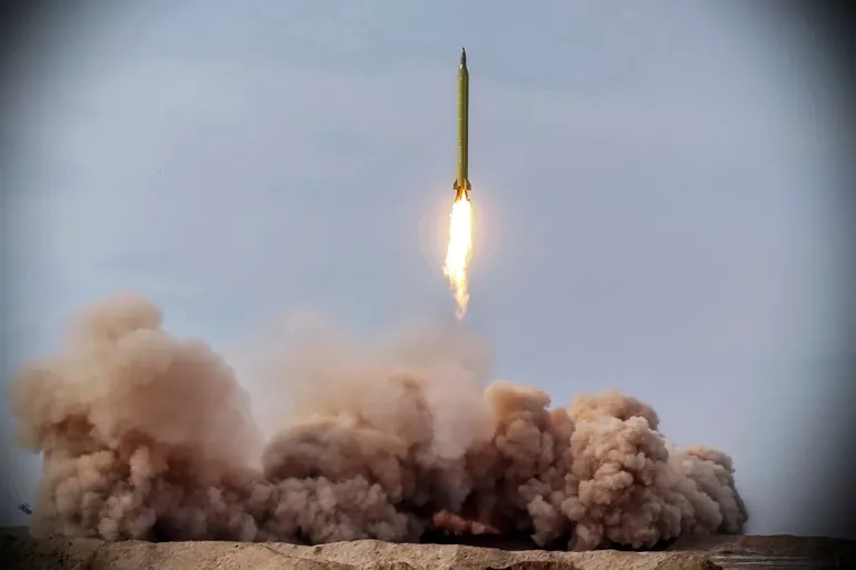 Iranian Missile Launch