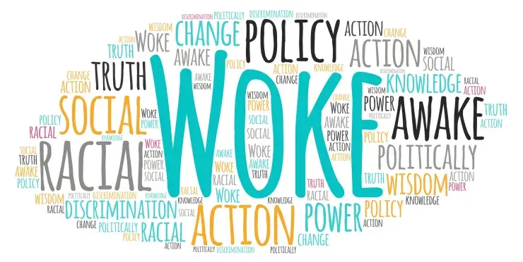 woke word cloud