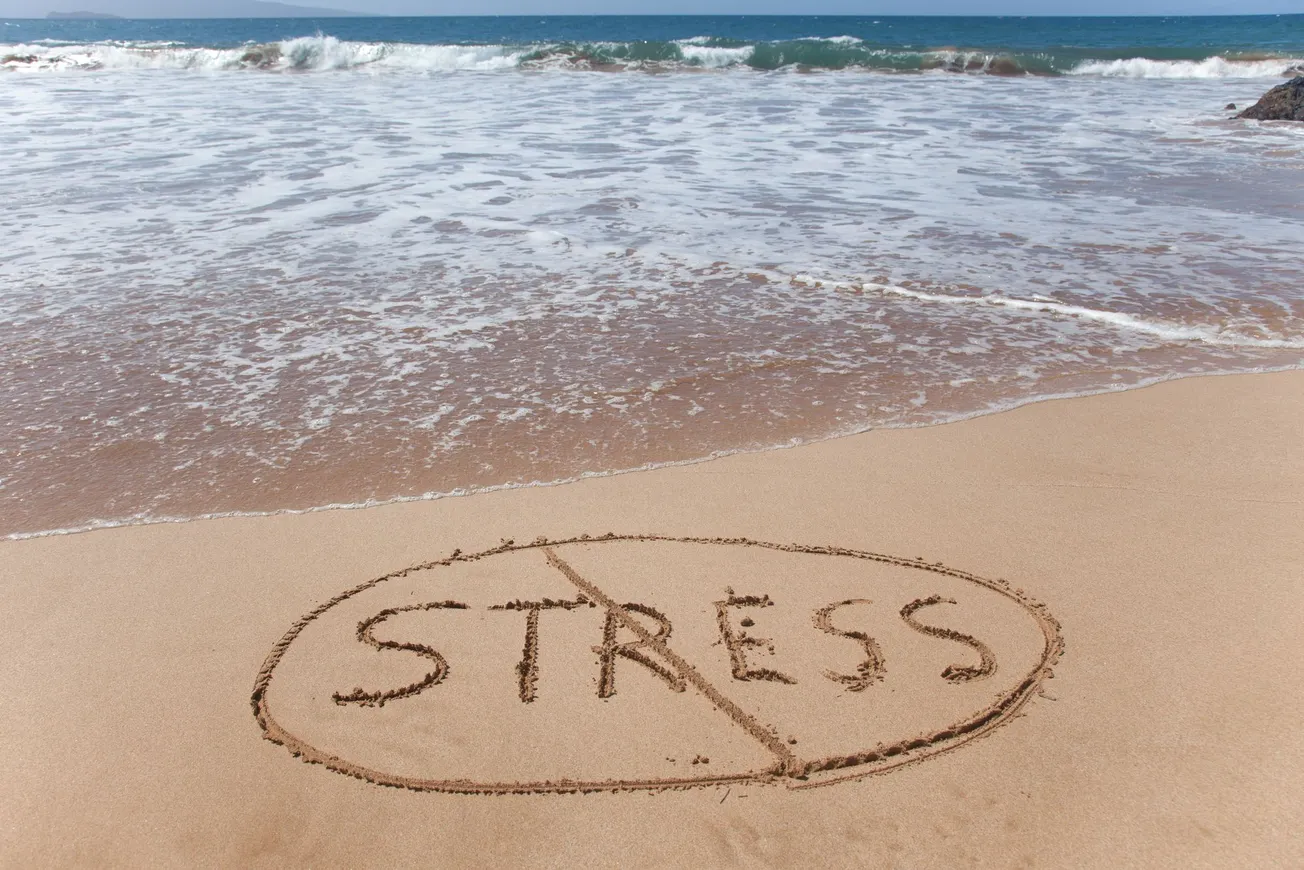 Stress on sand