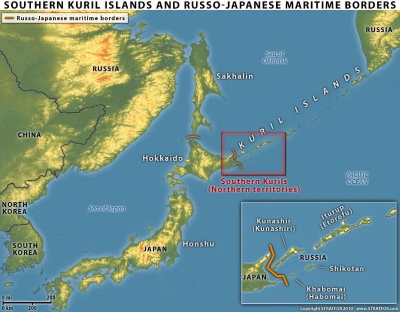 Contested Kuril Islands