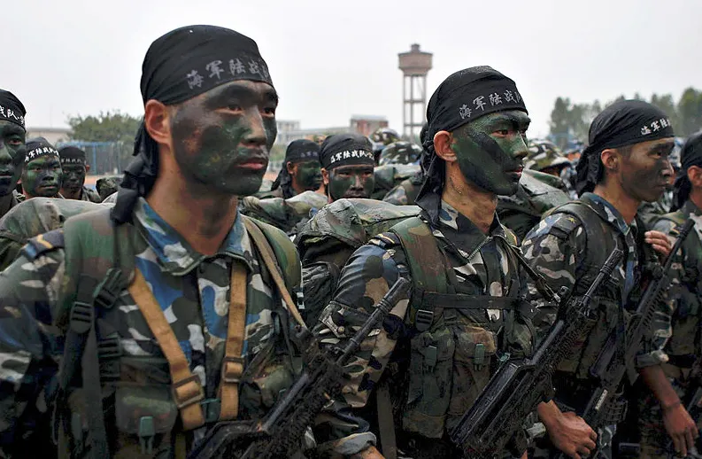 Marines of the PLA, Credit: Wikimedia Commons