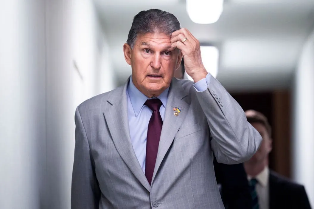 Sen. Joe Manchin, D-W.Va., is seen in the U.S. Capitol on Tuesday, June 14, 2022.
