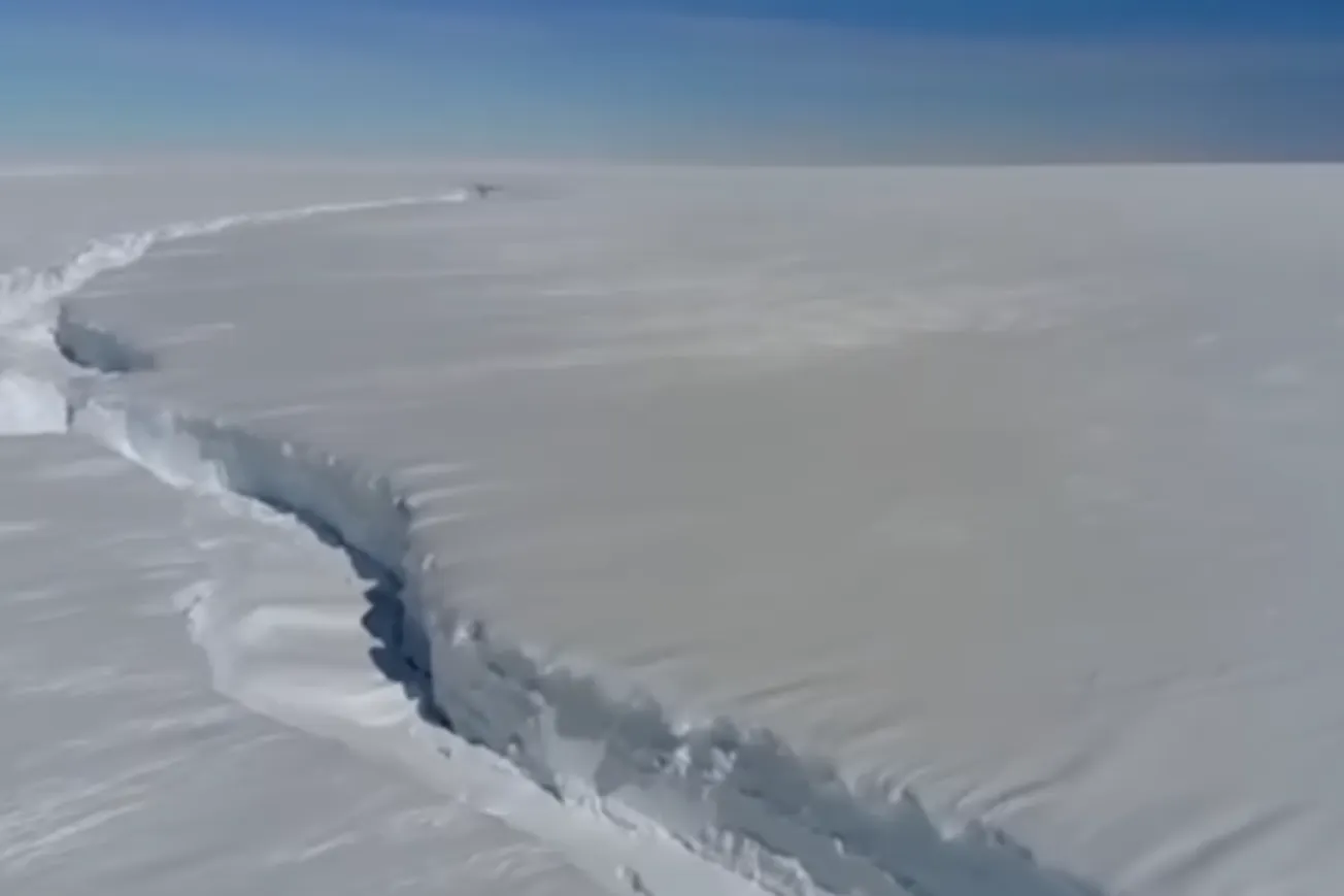 Antarctic Iceberg The Size Of London