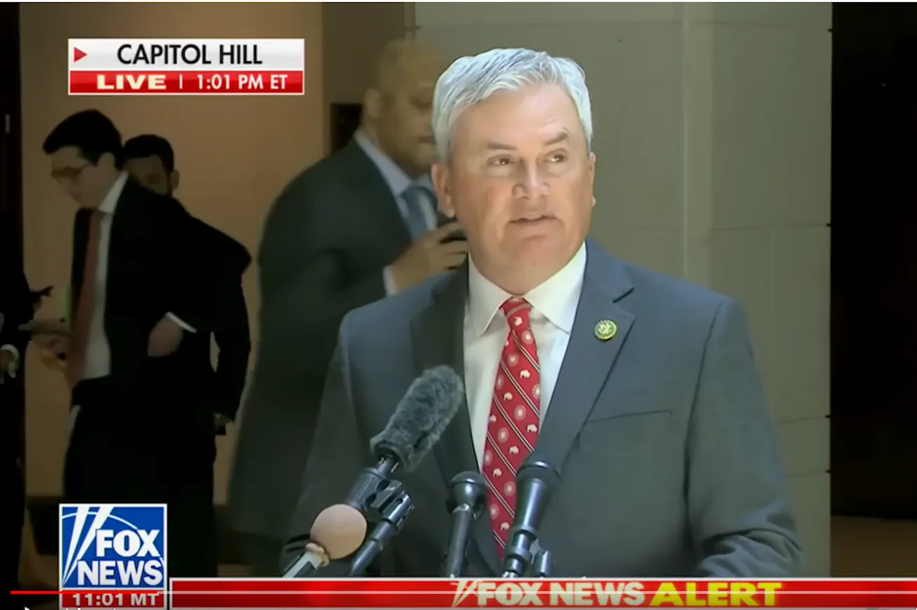 Comer: FBI Faces Contempt Charges Over Biden's Alleged Bribery Scheme - Video