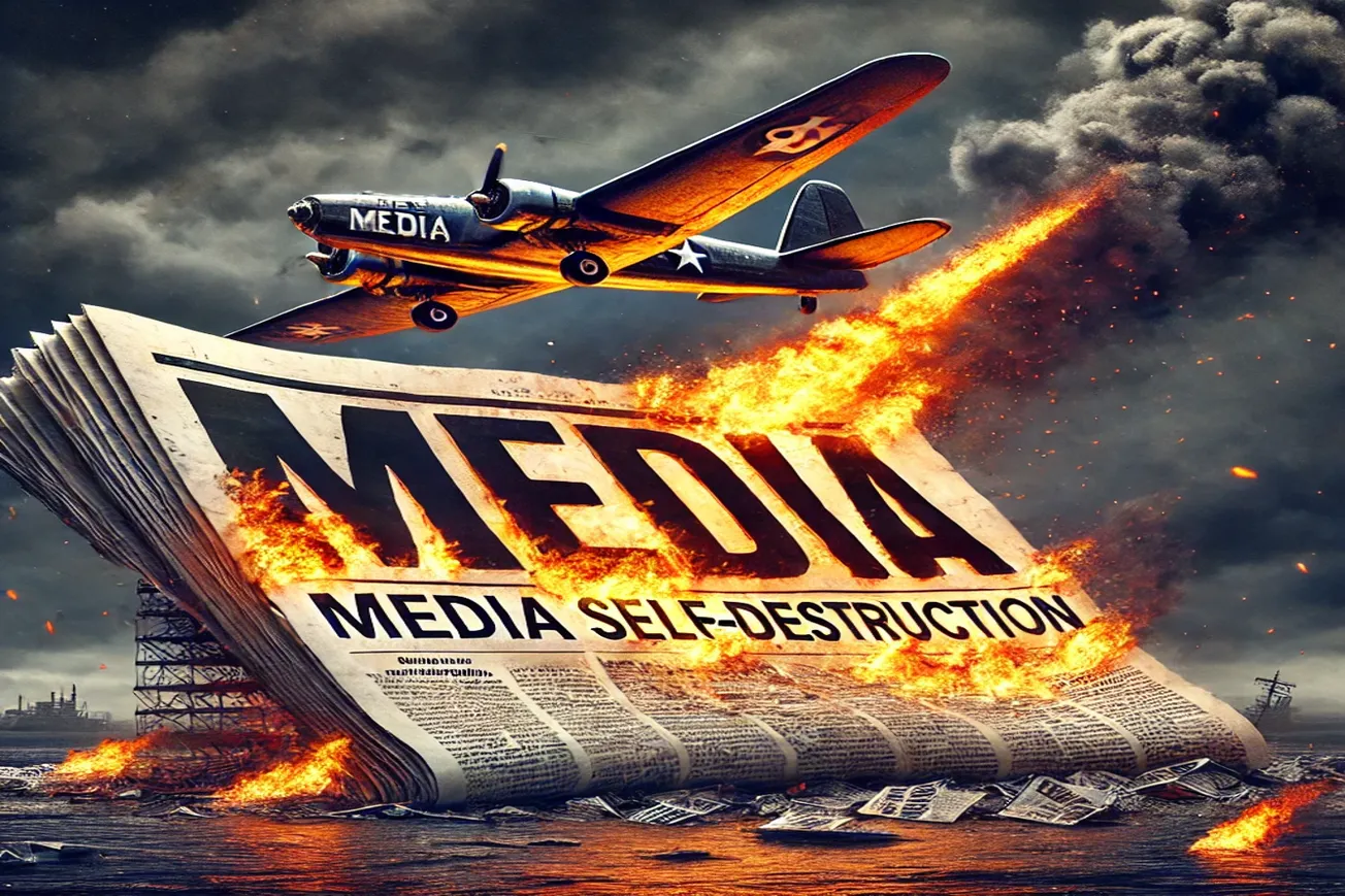 The Media’s Kamikaze Death Spiral: Lies, Hubris, And A Profession In Ruins