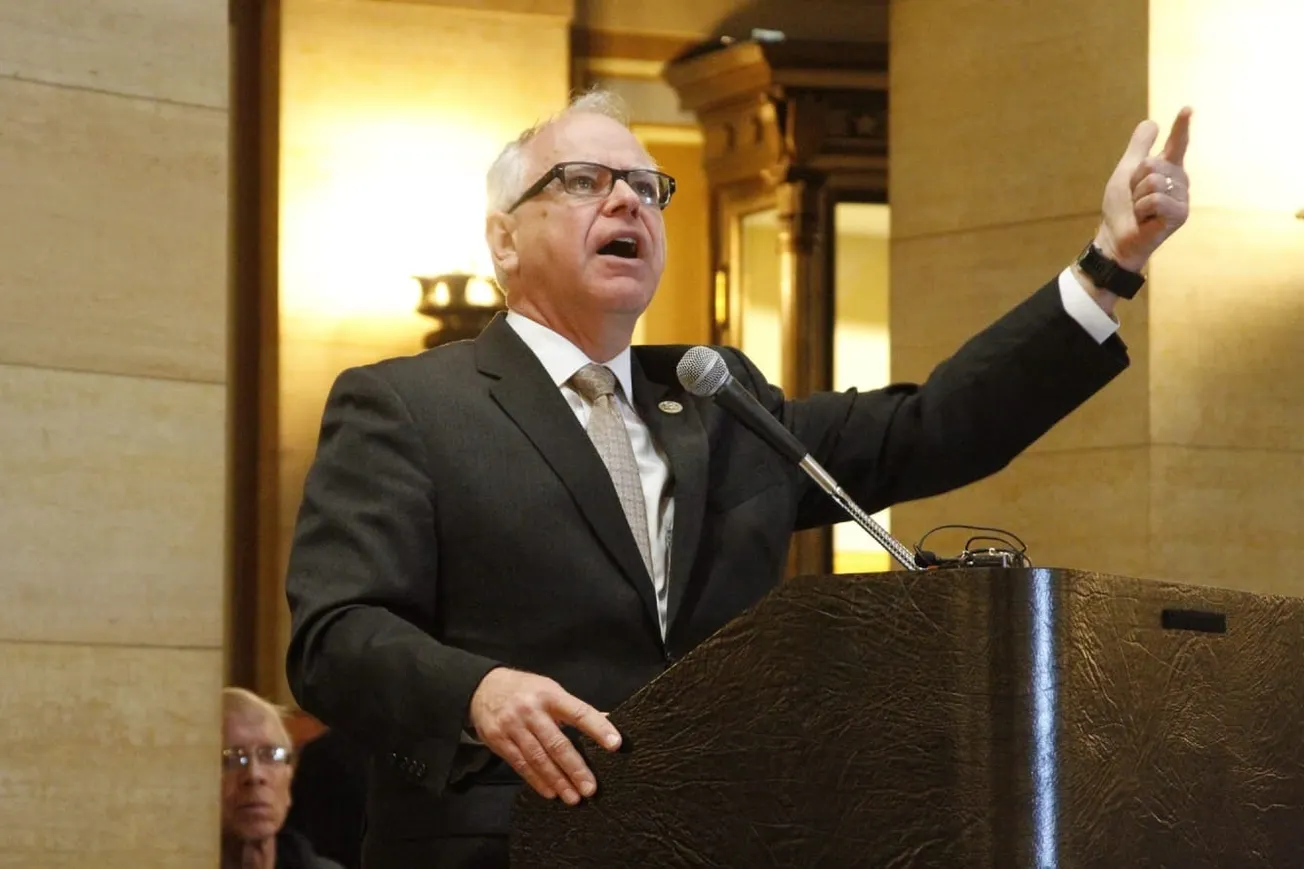 Tim Walz Suggests ICE Is ‘Trump’s Modern-Day Gestapo’ In Commencement Speech