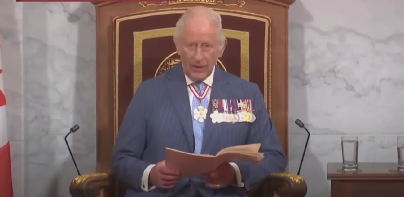 King Charles, As British Overlord Of Canada, Offers Land Acknowledgment In Ottawa Address To Parliament
