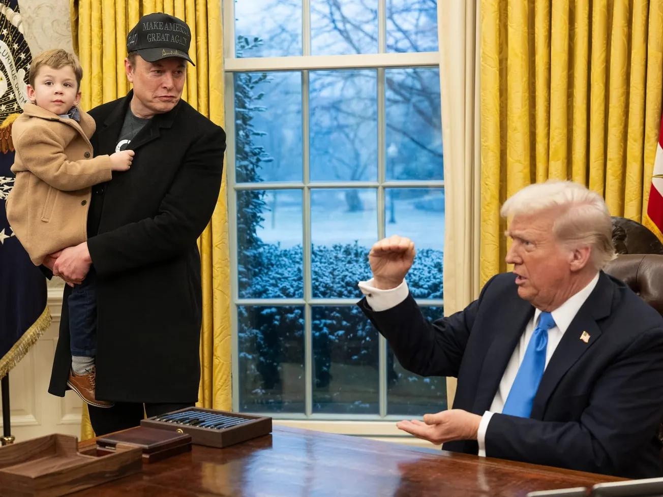 Musk Says Don’t Let Media Fool You, Trump And I Are Still Tight