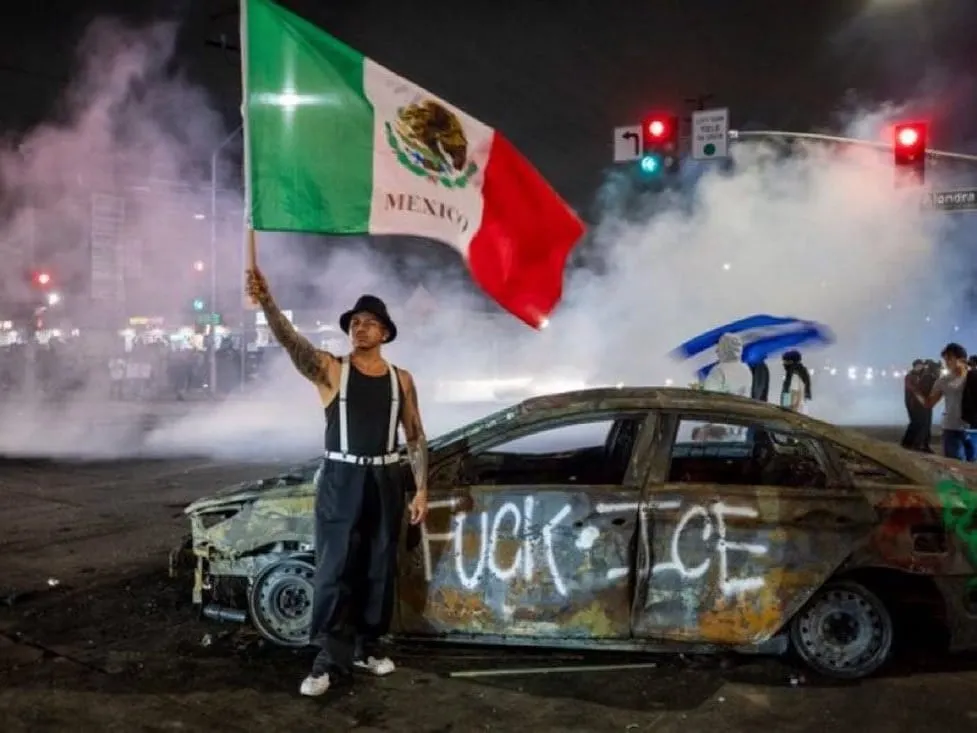 Protests In Los Angeles Intensify After Trump Deploys National Guard