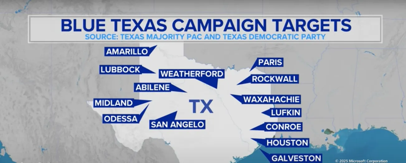 Democrats Attempt To Turn Texas Blue