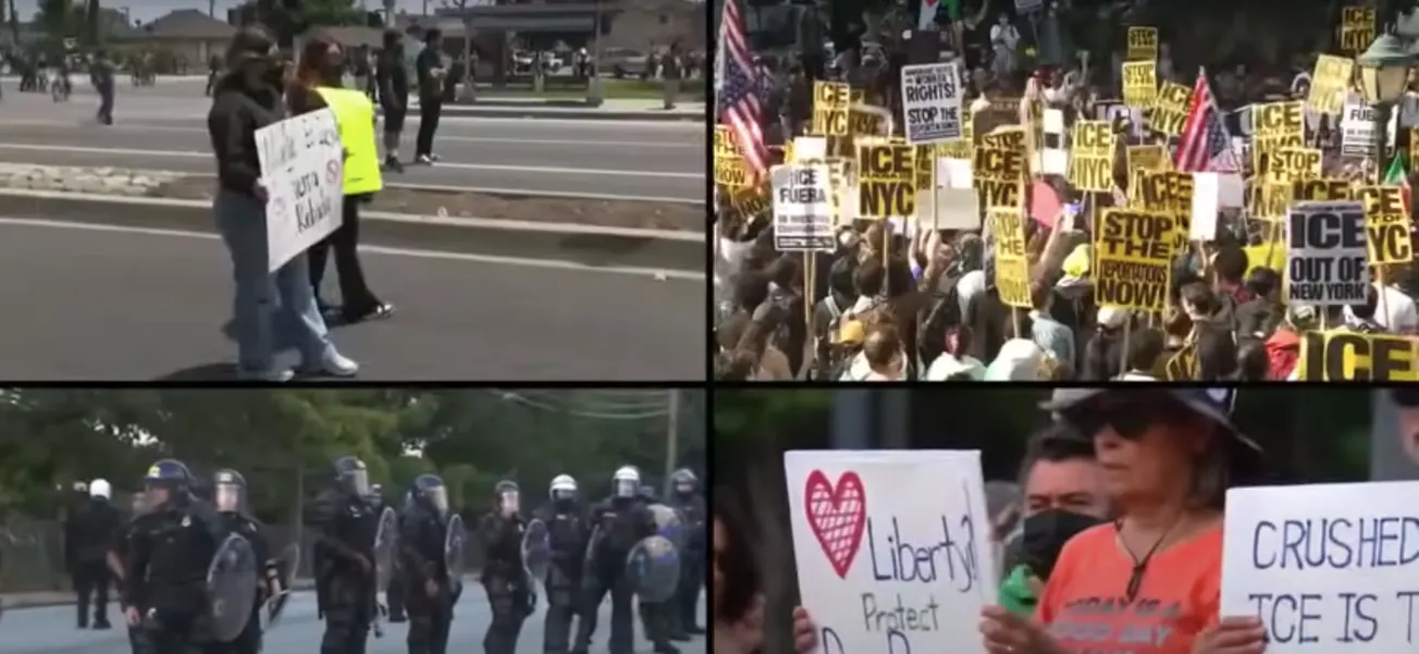 Anti-ICE Protests Spread Coast To Coast