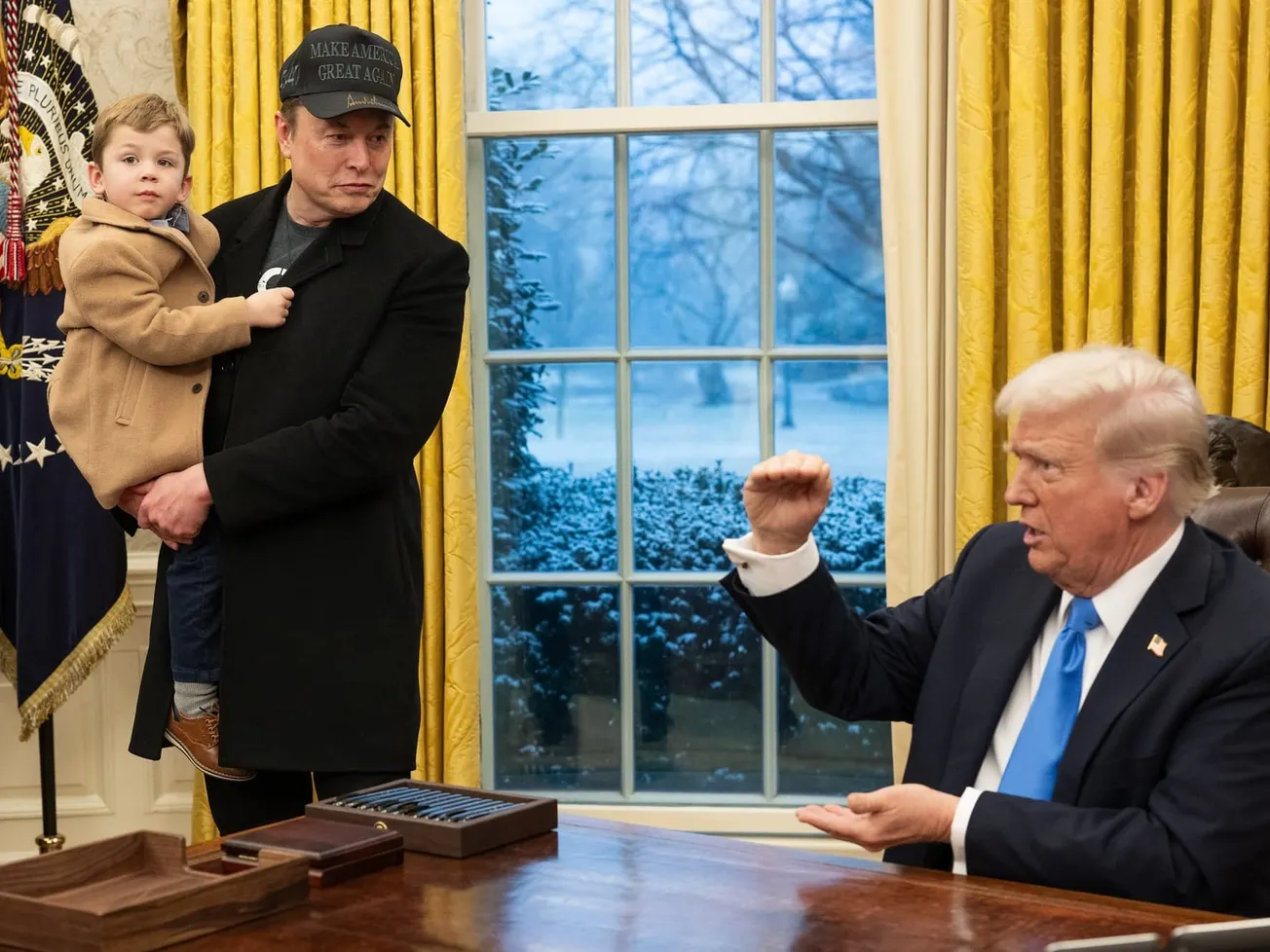 Trump Brushes Off Musk Feud, Says ‘Poor Guy’s Got A Problem’