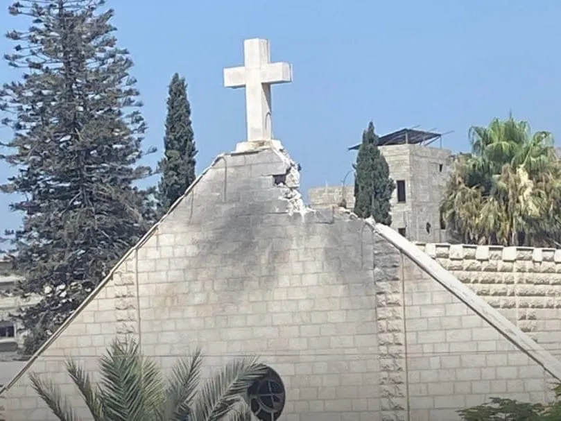Only Catholic Church In Gaza Strip Hit By Israeli Strikes