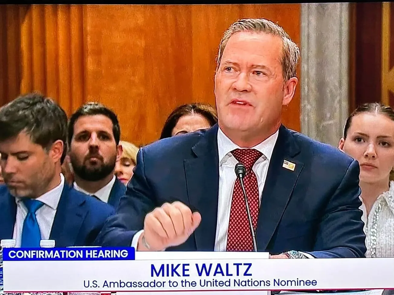 Mike Waltz Slams UN On China, Antisemitism In Confirmation Hearing