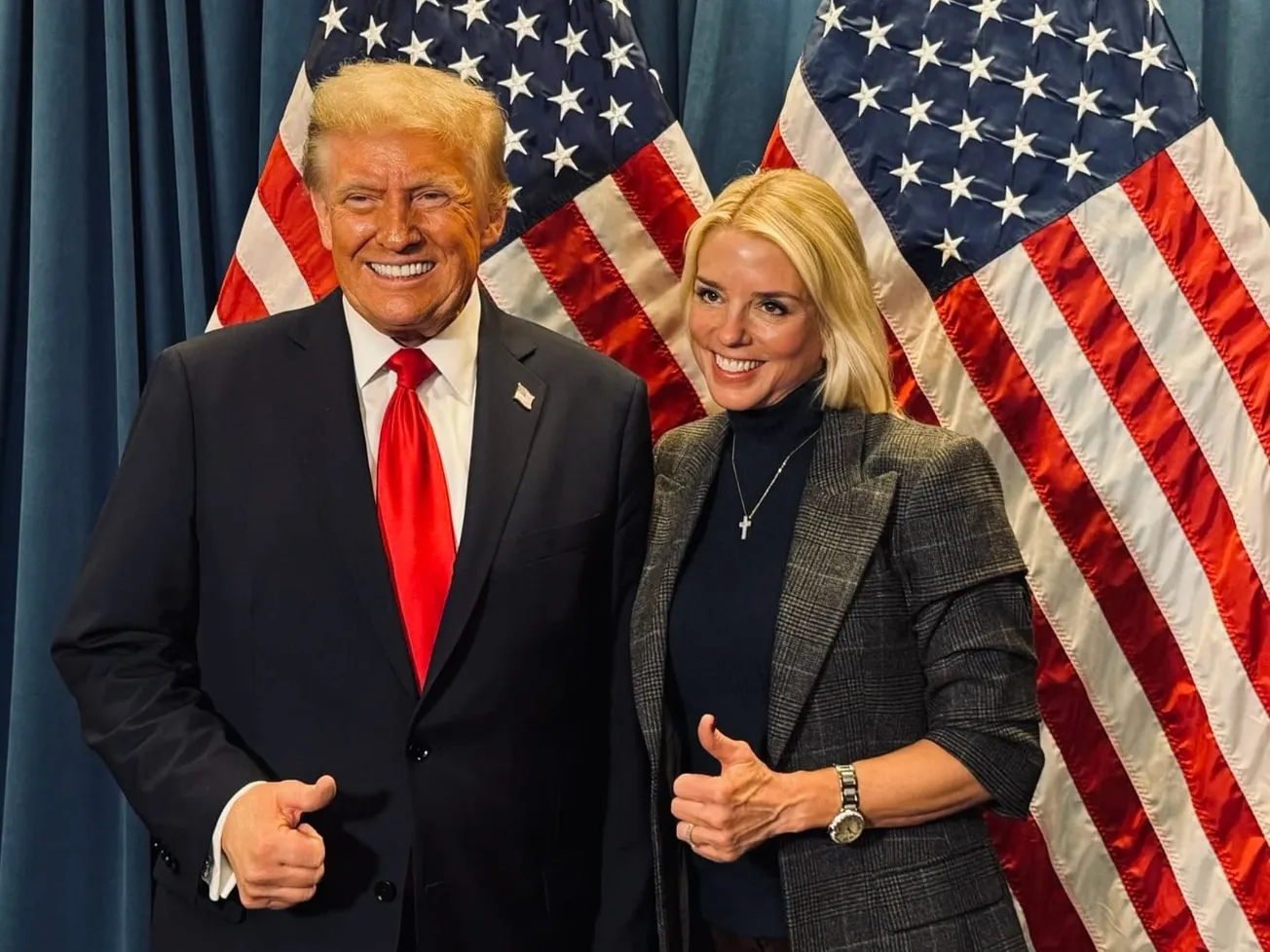 Trump Stands By Pam Bondi As MAGA Questions Epstein Claims