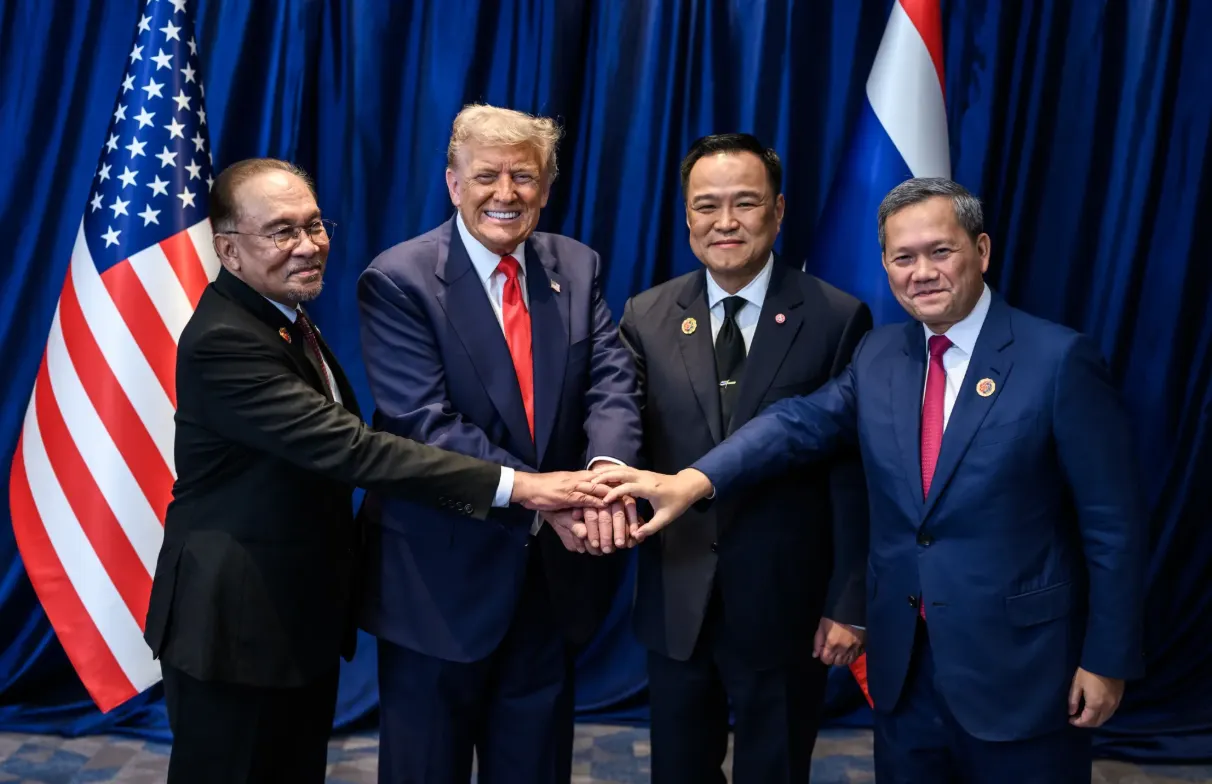 Trump Secures "Landmark Peace And Trade Wins" On Asia Tour