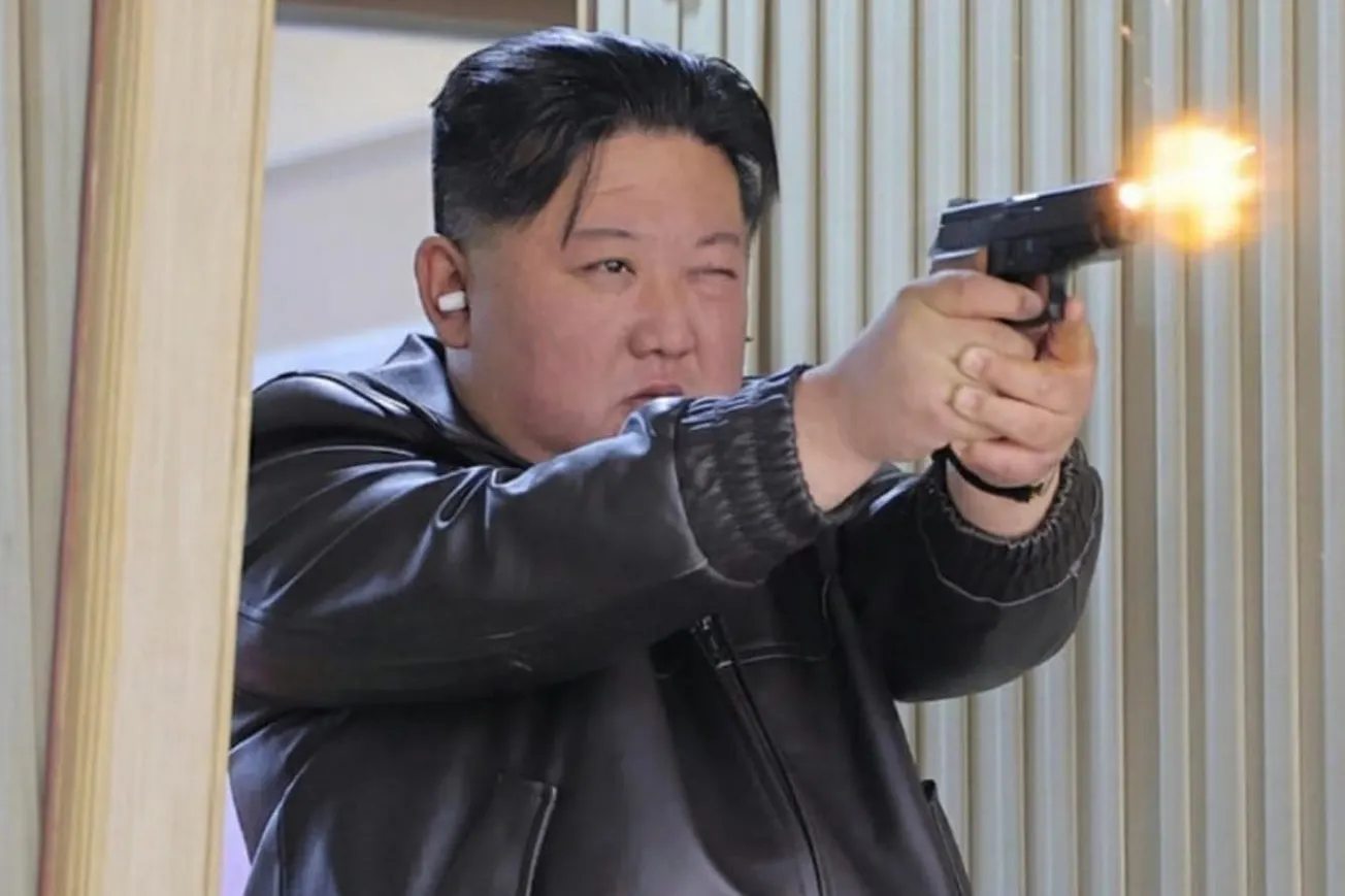 Kim Jong Un Tests New Pistols With Daughter During Factory Visit