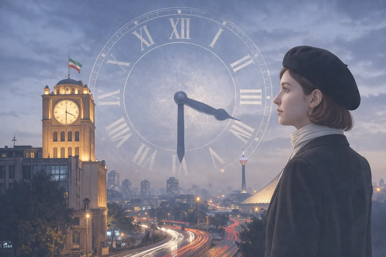 The Clock Moves In Tehran