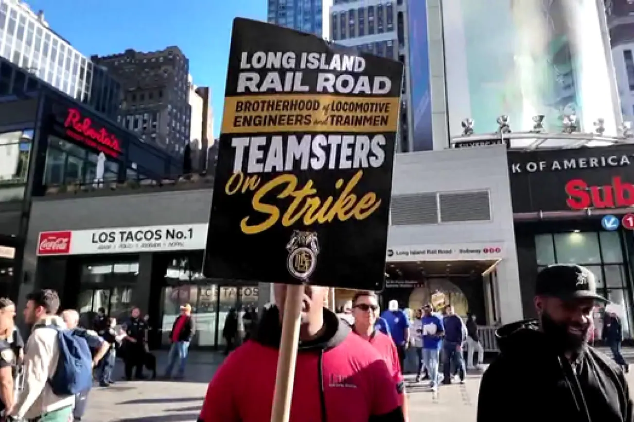 New York Rail Strike Disrupts Thousands Of Commuters