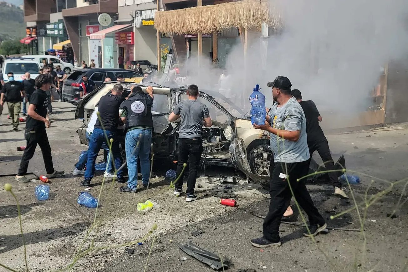 Israel Launches New Strikes South Of Beirut