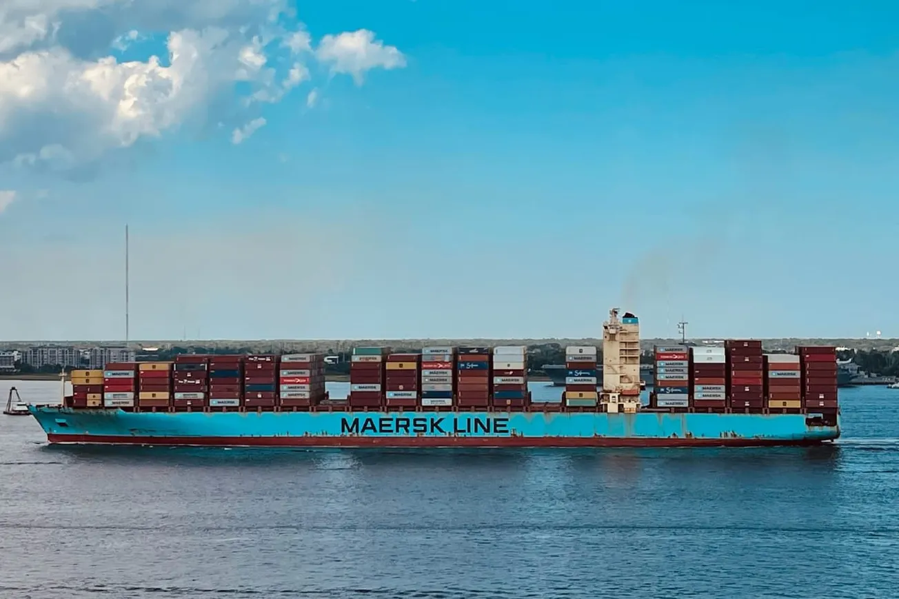 U.S. Navy Escorts Maersk Vessel Through Strait Of Hormuz