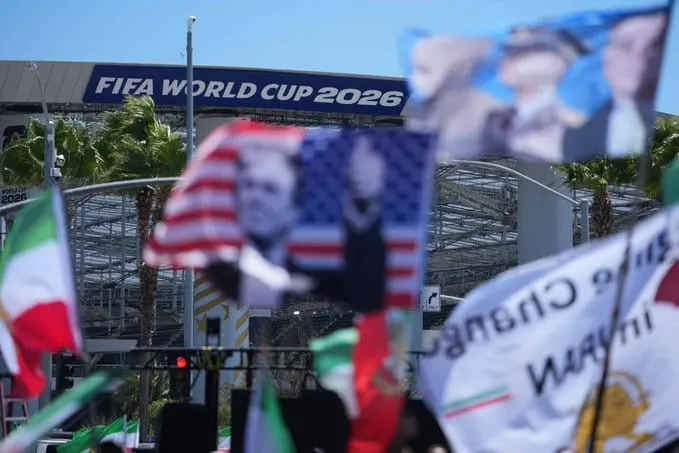 Protests Erupt Ahead Of Iran’s World Cup Match At SoFi Stadium