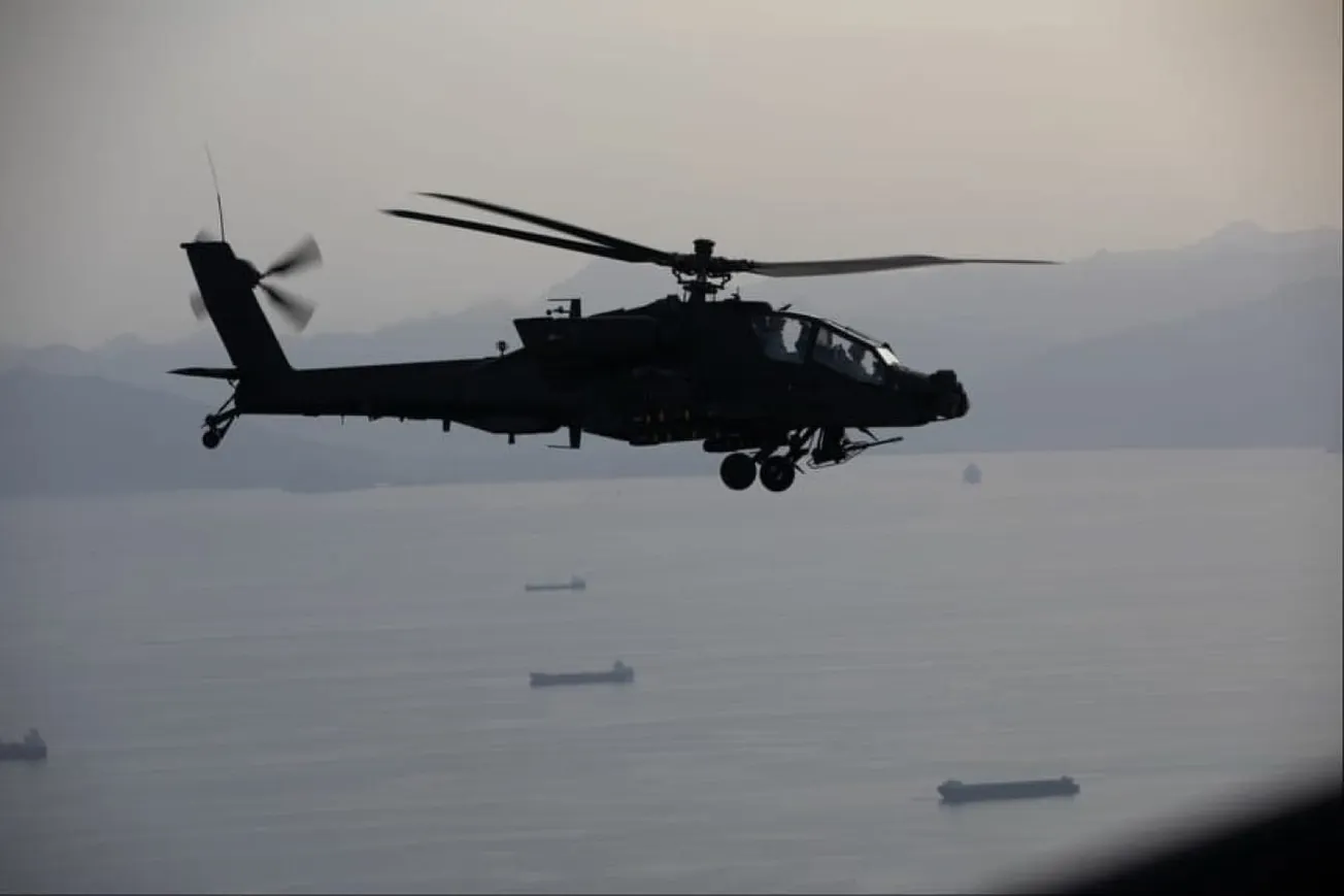US Military Investigates Apache Helicopter Incident Off Oman