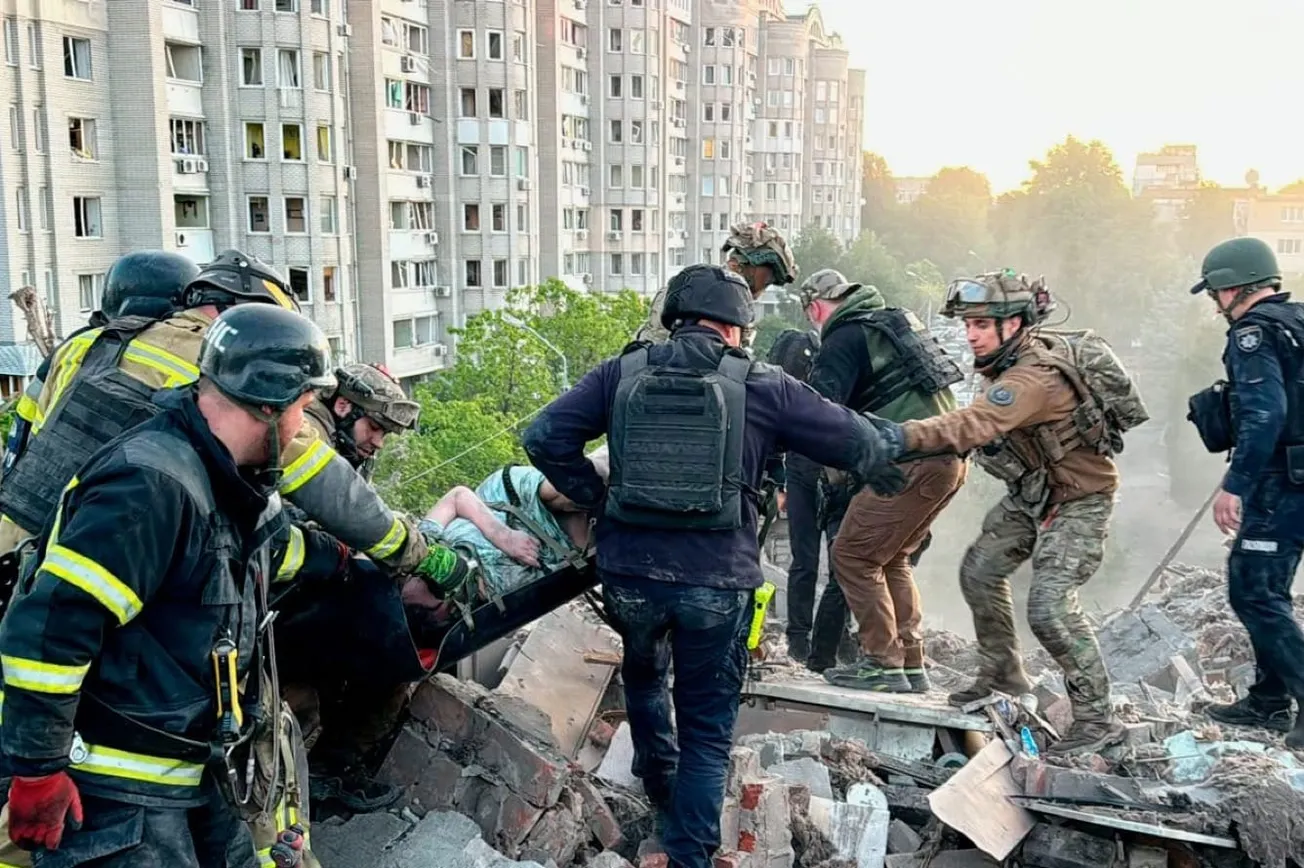 Massive Russian Strike Leaves Dozens Dead And Injured