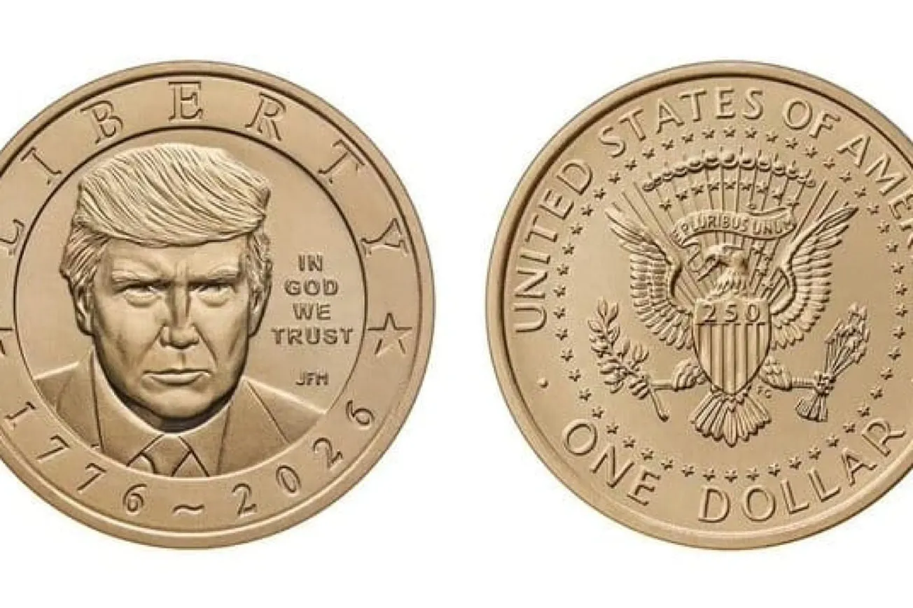 U.S. Mint To Release $1 Coin Featuring President Trump