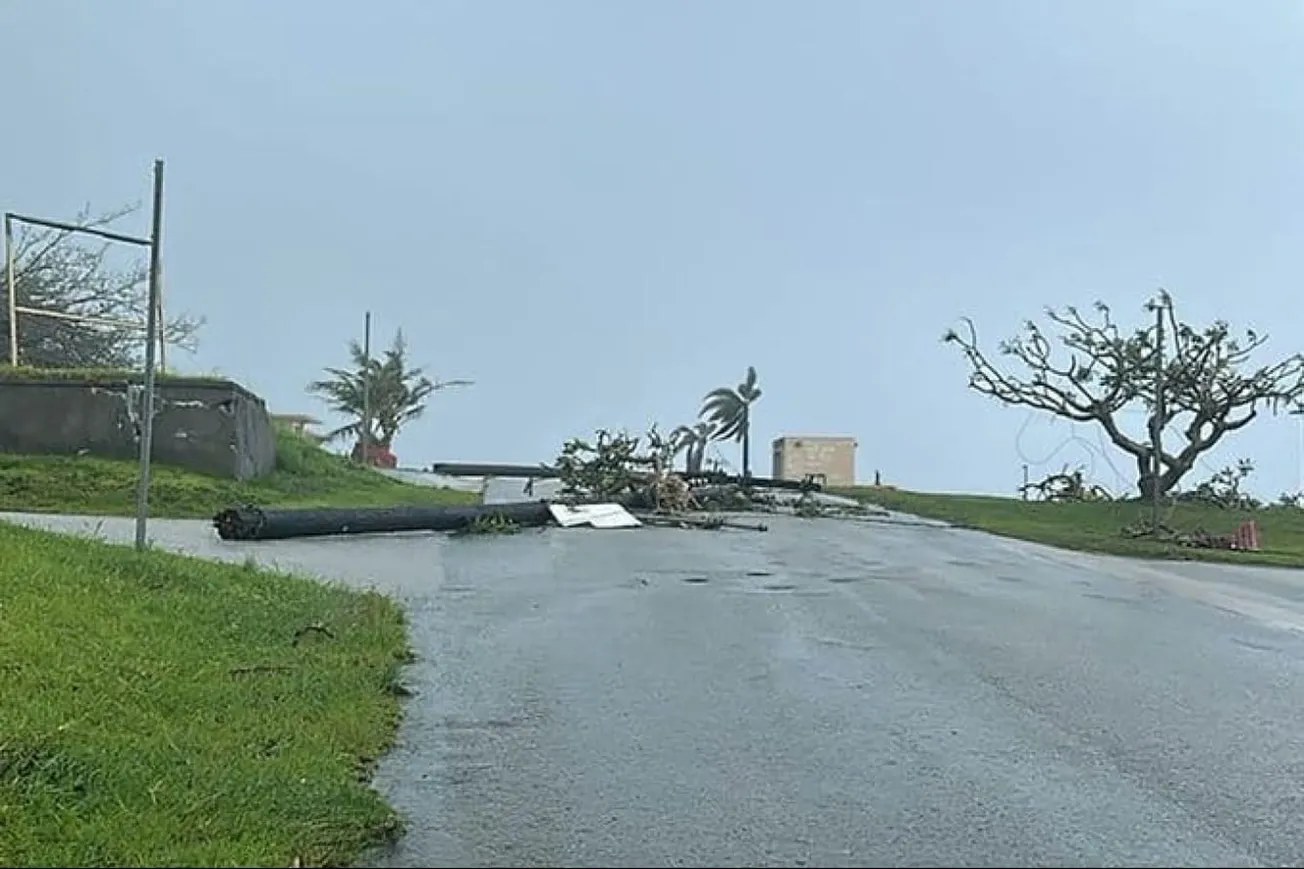Super Typhoon Bavi Batters Rota, Pounds Guam With Destructive Winds