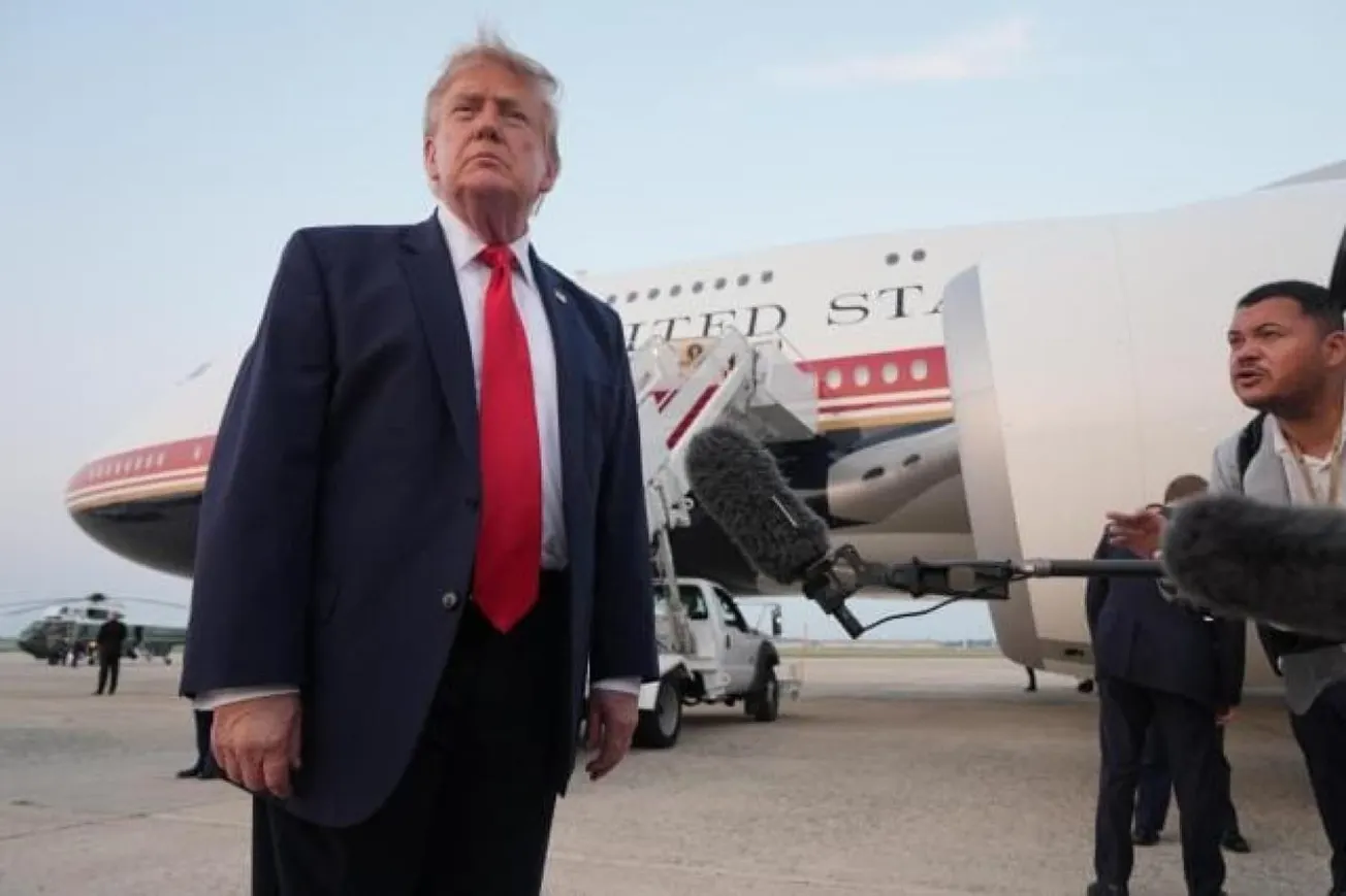 Trump Heads To Michigan As Primary Voting Begins