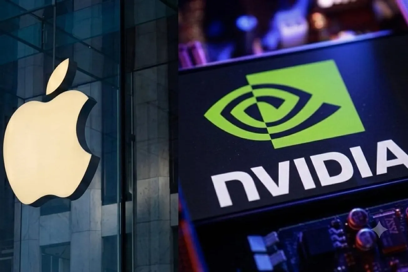 Apple Briefly Overtakes Nvidia As World's Most Valuable Company