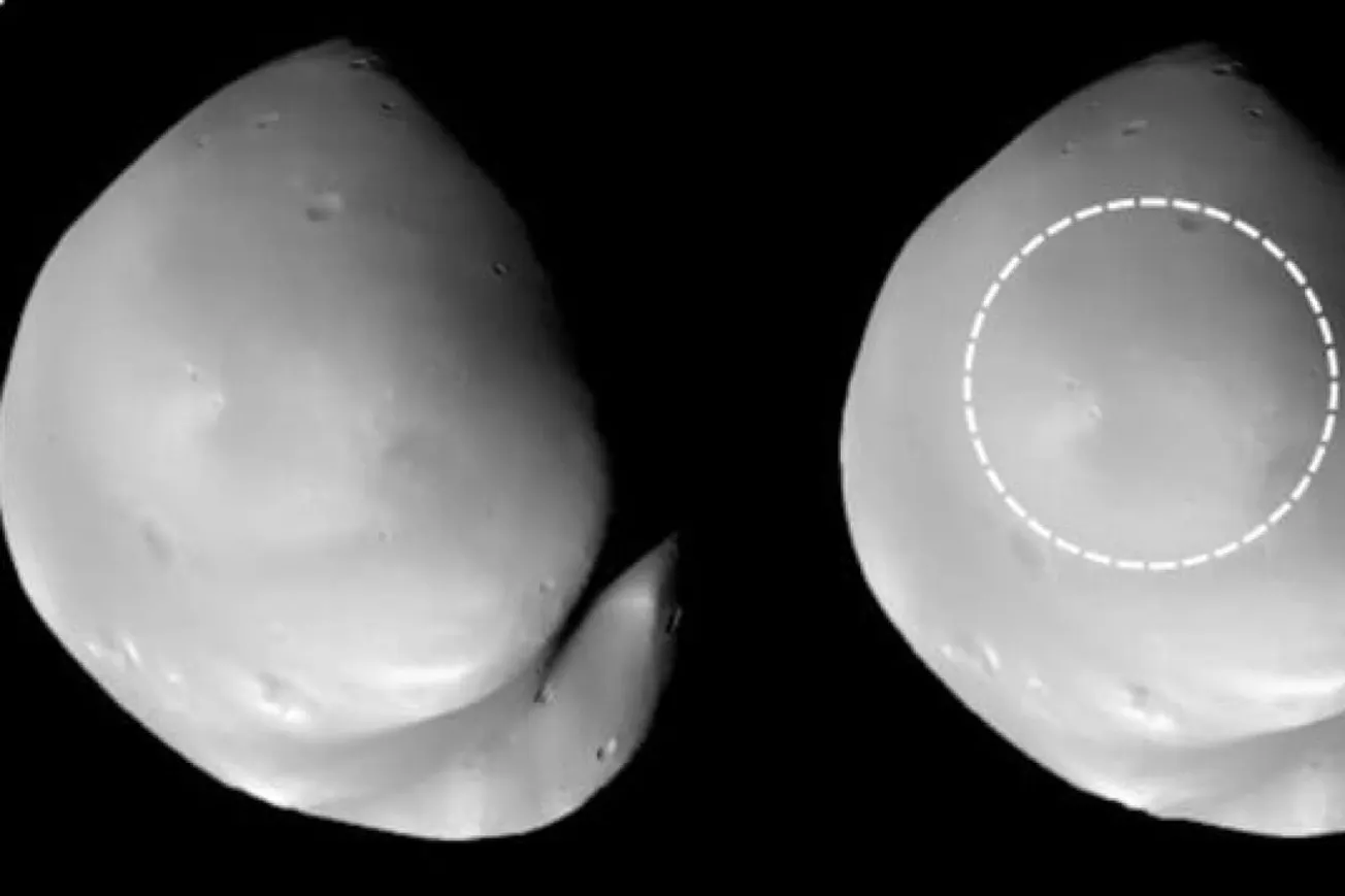 Asteroid Strike Could Explain The Mysterious Surface Of Mars’ Moon Deimos
