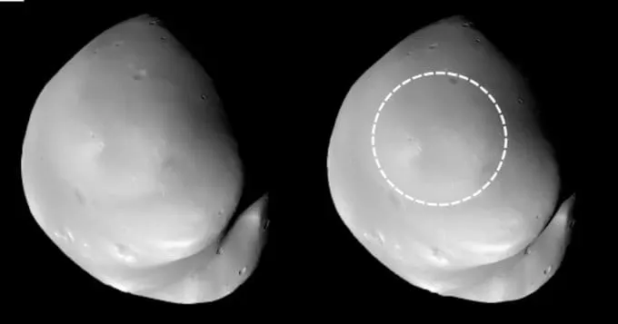 Asteroid Strike Could Explain The Mysterious Surface Of Mars’ Moon Deimos