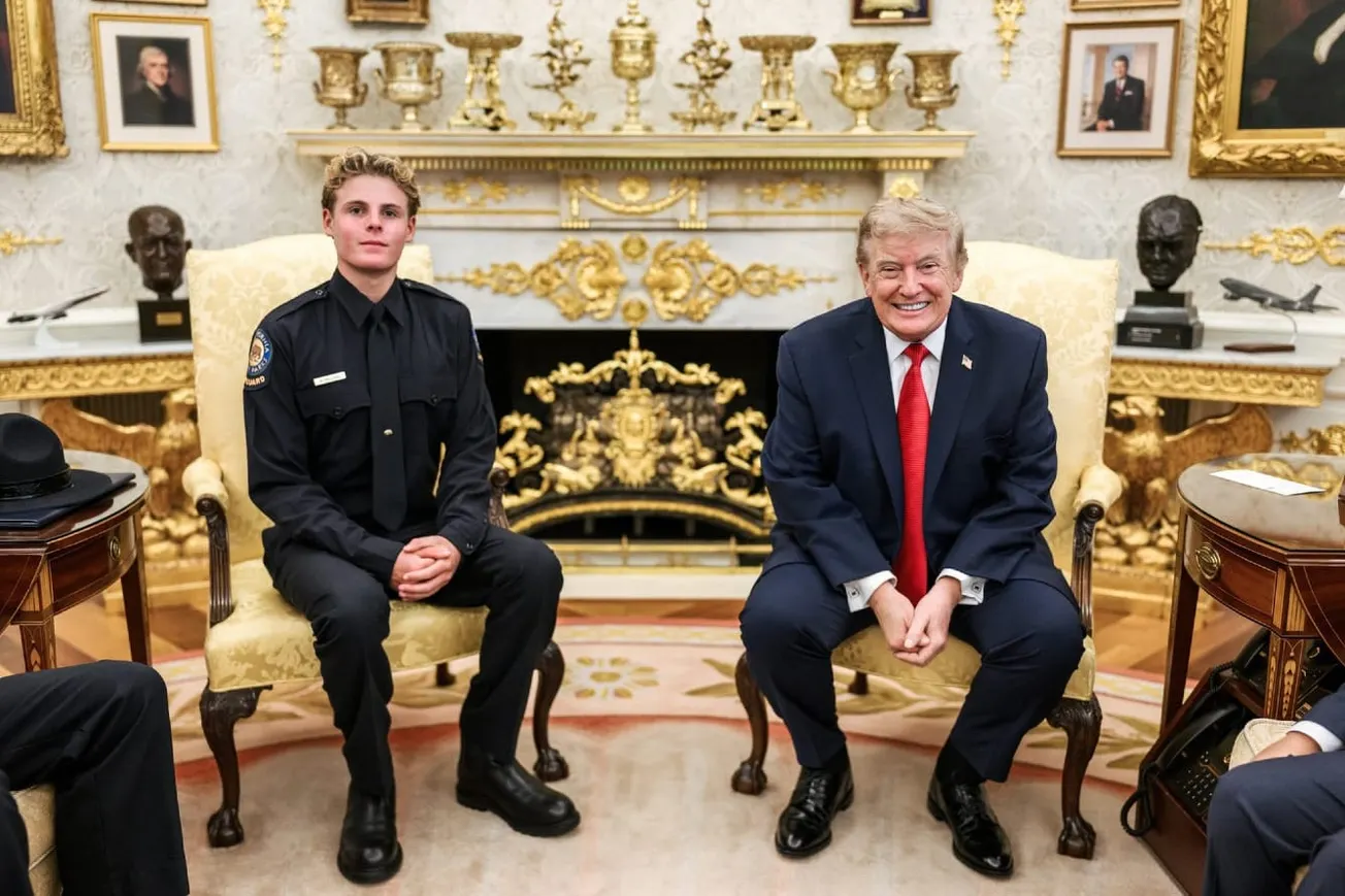 Watch: Trump Meets Teen Lifeguard Involved In California Rescue