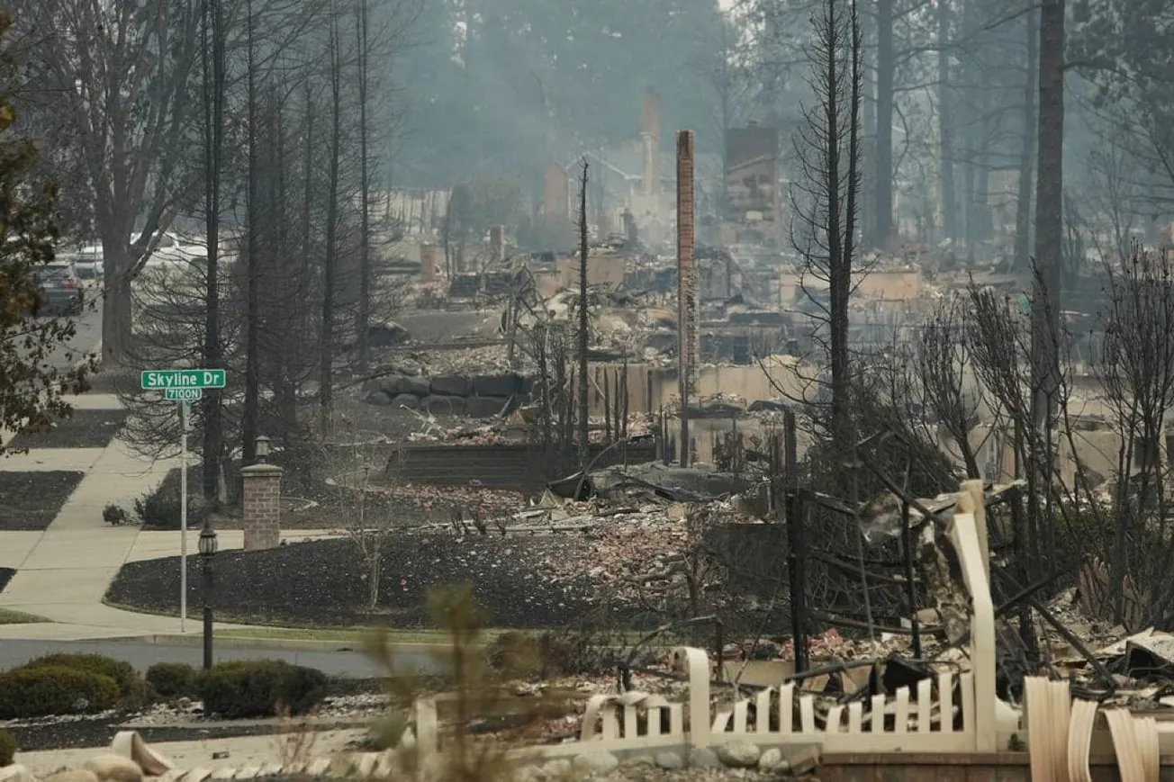 Watch: Washington Inferno Forces 60,000 To Evacuate