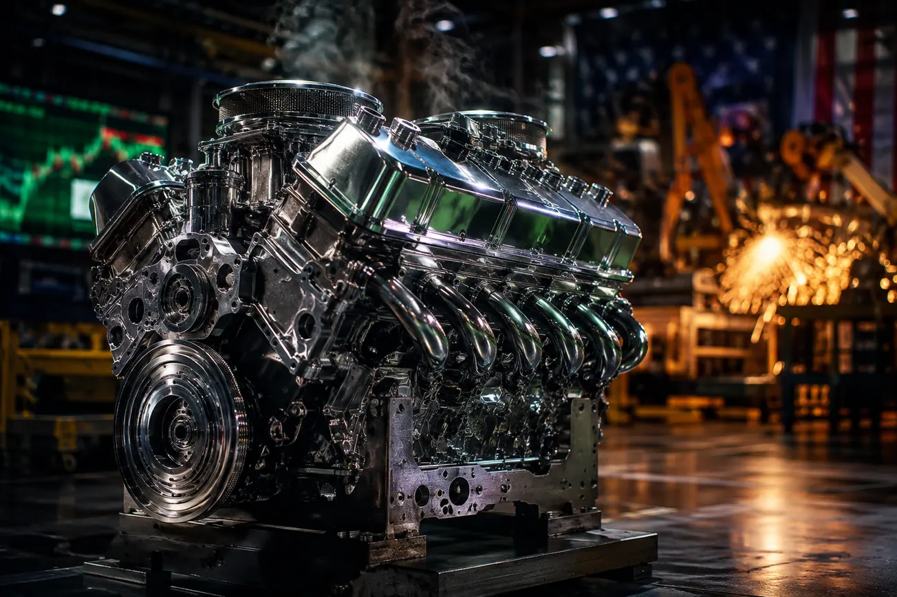 The American Engine Revs