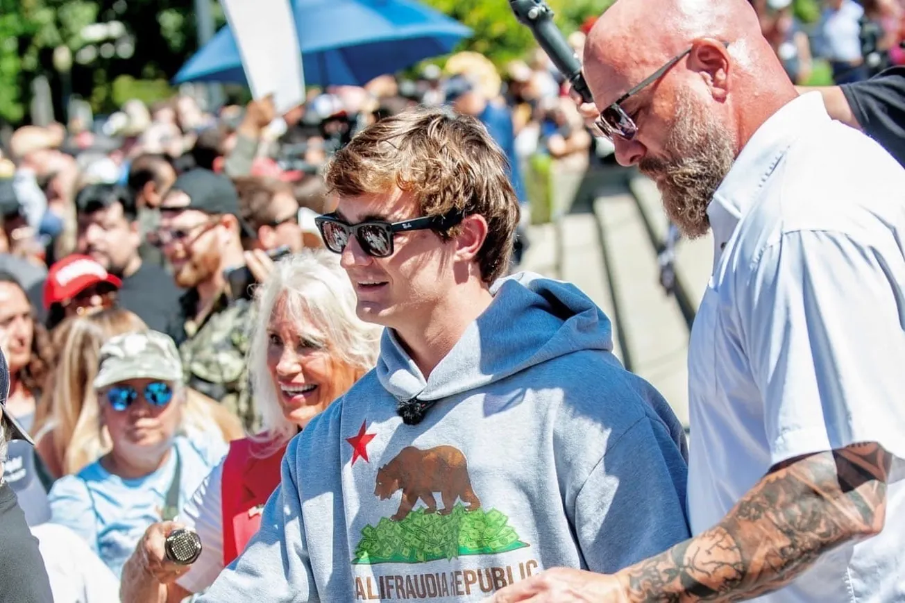 Nick Shirley Rally At California Capitol Ends With Arrest After Clashes Over Newsom-Signed Law